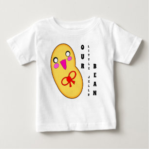 Our Little Jelly Bean Cute Happy Motto Baby T-Shirt