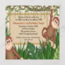 Our little Monkey 1st Birthday Invitation