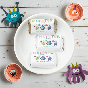 Our Little Monster Colorful Three Monsters Hershey's Miniatures