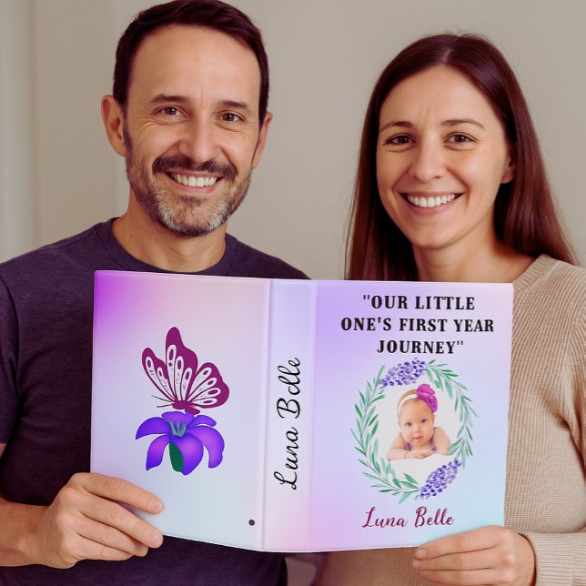 Our Little One’s First Year Journey 3 Ring Binder (Creator Uploaded)