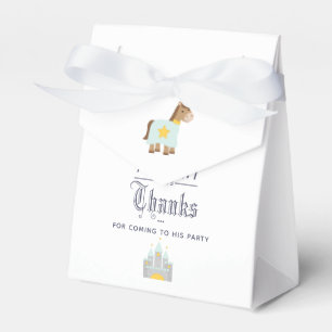 Our Little Prince Birthday Party Guest Favor Boxes