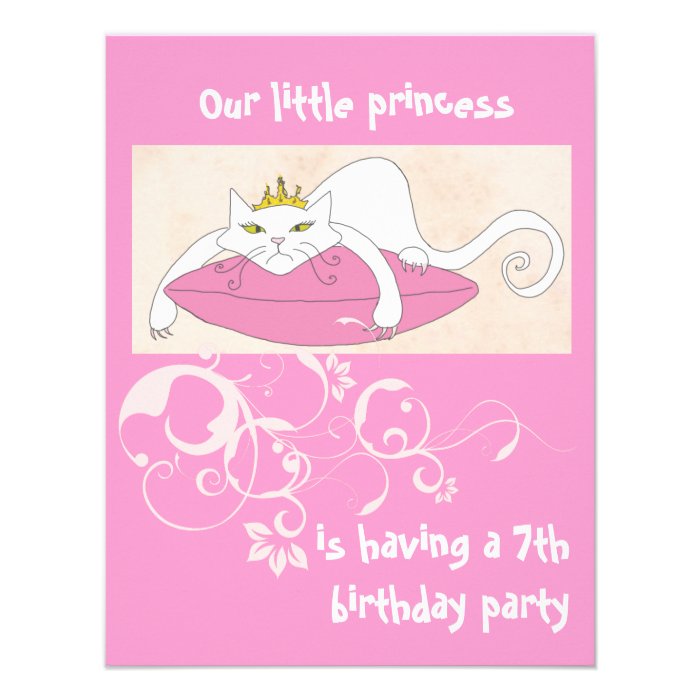Our little princess birthday party invitation 