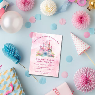Our LIttle Princess is Turning One Birthday Invitation