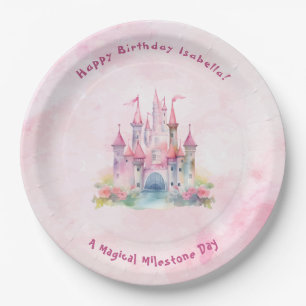 Our LIttle Princess is Turning One Birthday Paper Plates