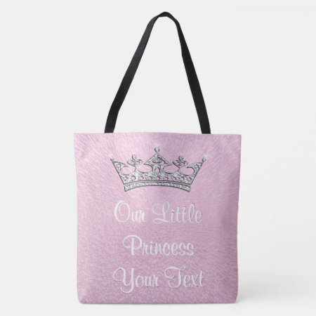 Our Little Princess Personalized Tote Bag