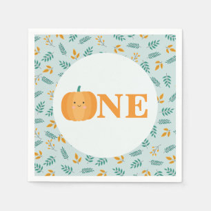 Our Little Pumpkin 1st Birthday Party Napkins