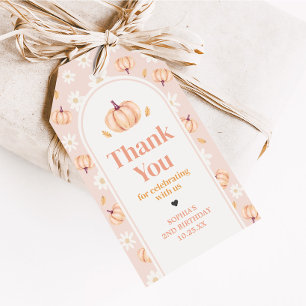 Our Little Pumpkin Birthday Party Favor Tags