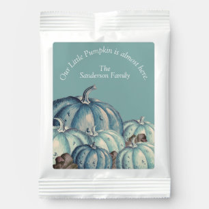 Our Little Pumpkin Blue Pumpkin Baby Shower Hot Chocolate Drink Mix