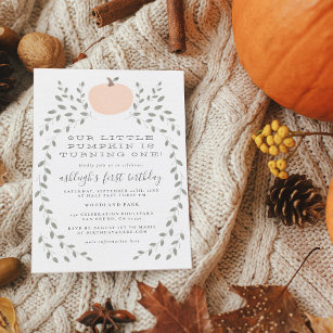 Rustic Pumpkins Blank Postcards