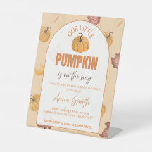 Our Little Pumpkin Is on the Way Baby Shower 