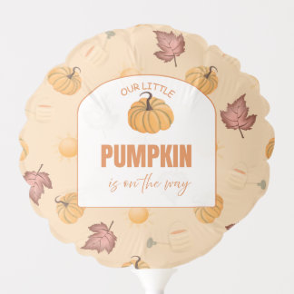 Our Little Pumpking Is on the Way Baby Shower Balloon