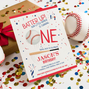 Our Little Rookie Baseball Budget 1st Birthday
