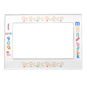 Our Little Star - I love you to the moon & back Magnetic Frame