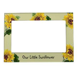 Our Little Sunflower Magnetic Photo Frame
