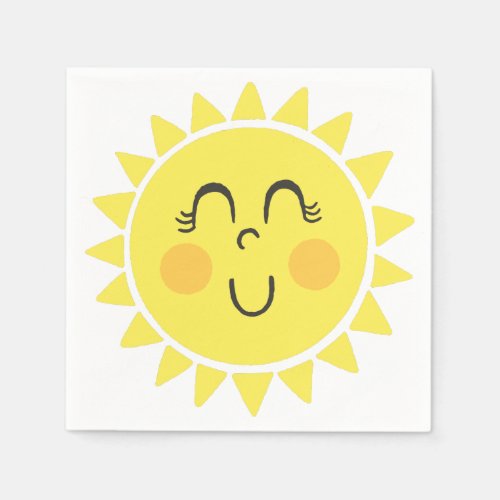 Our Little Sunshine Napkins