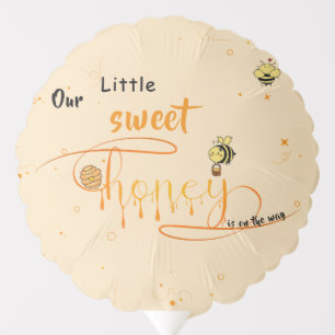 Our Little Sweet Honey Is On The Way Baby Shower Balloon