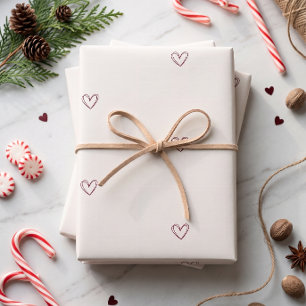 Our Little Sweetheart Candy Cane Wrapping Paper Sheets