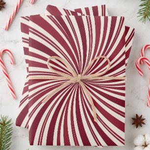 Our little sweetheart Candy Cane Wrapping Paper Sheets