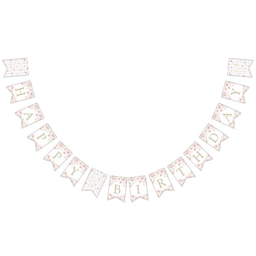 Our Little Wildflower Birthday Banner