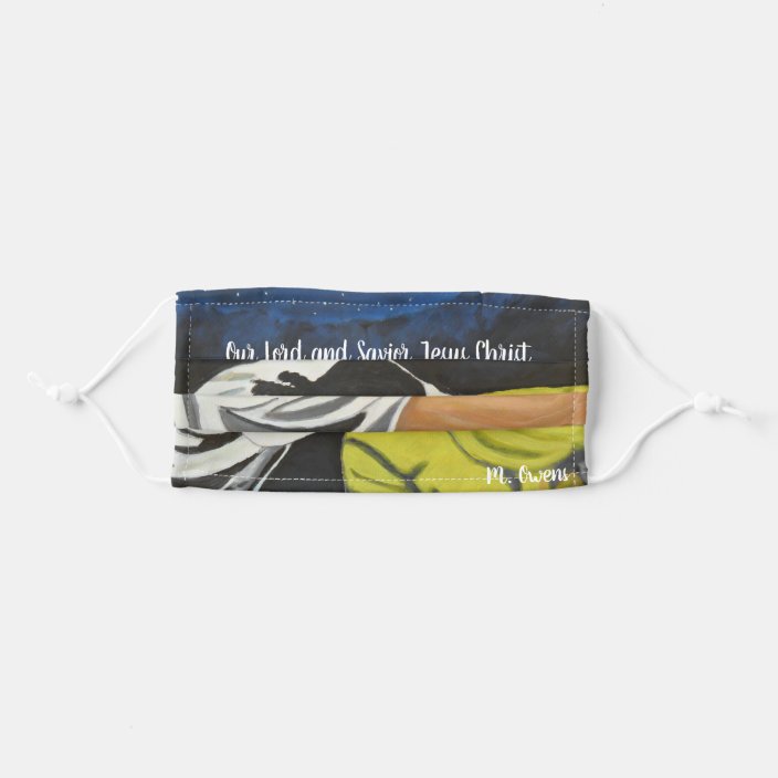 Our Lord And Savior Jesus Christ Cloth Face Mask Zazzle Com