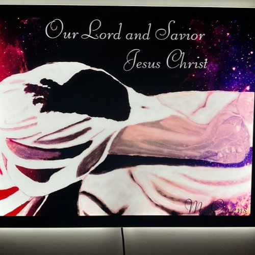 Our Lord and Savior Jesus Christ LED Sign