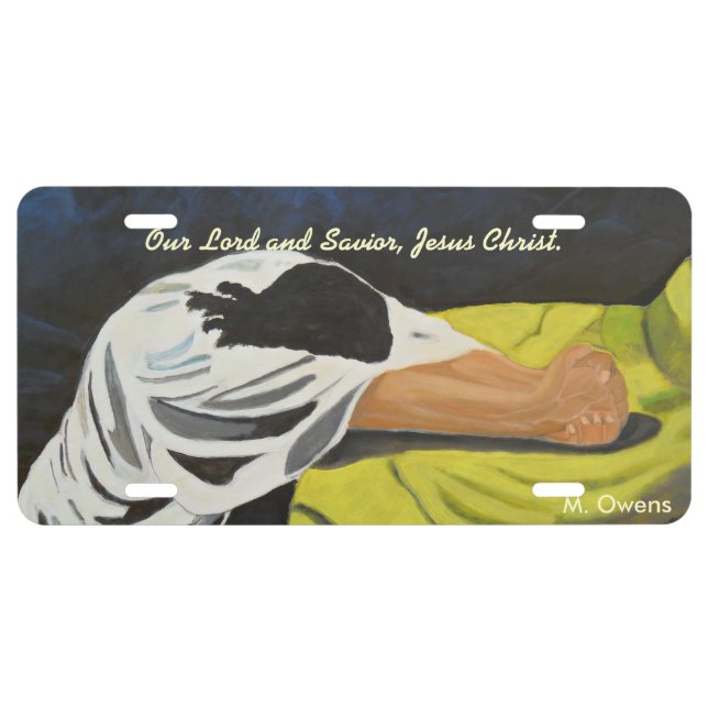 Our Lord and Savior, Jesus Christ License Plates (Front)