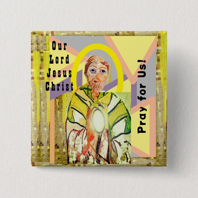 Our Lord Jesus Christ Button (Front)