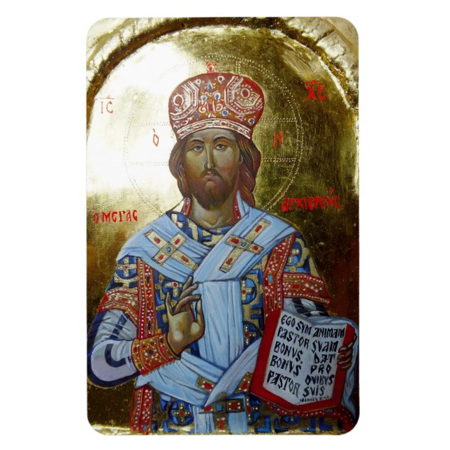 Our Lord Jesus Christ The Good Shepherd Magnet (Vertical)