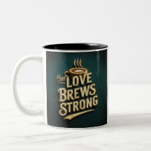 "Our Love Brews Strong"
