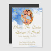 Our Love Is Endless Wedding Magnet (Front/Back)