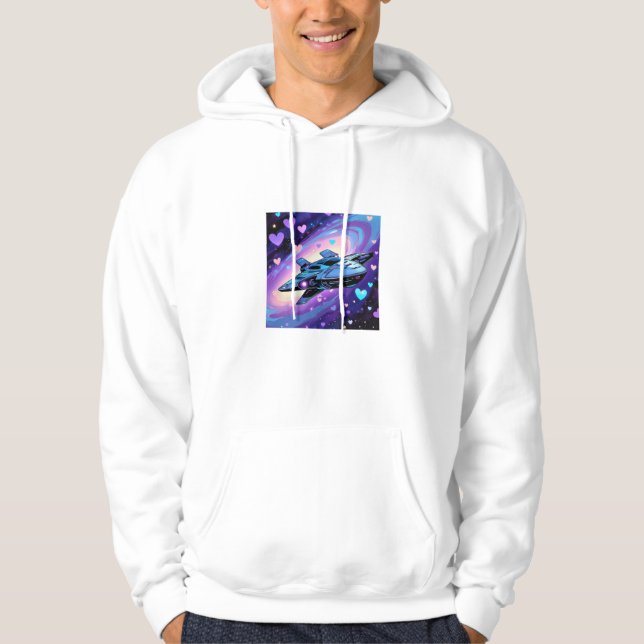 Our love is out of this world hoodie (Front)