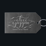 Our Love Is Poppin Wedding Gift Tags<br><div class="desc">Our Love Is Poppin Wedding Tags</div>