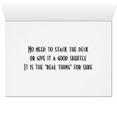 OUR LOVE IS THE "REAL DEAL" AND A "SURE THING" (Inside Horizontal (Bottom))