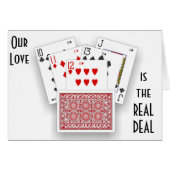 OUR LOVE IS THE "REAL DEAL" AND A "SURE THING" (Front Horizontal)