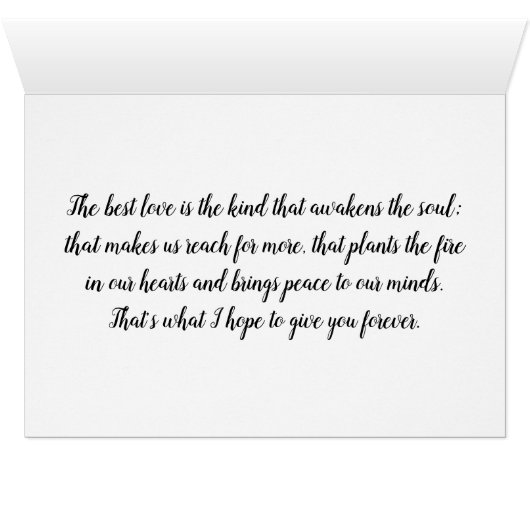 Our Love Photo Valentine's (Inside Horizontal (Bottom))