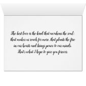Our Love Photo Valentine's Cards (Inside Horizontal (Bottom))