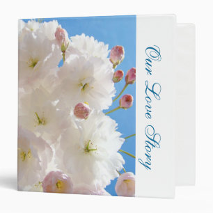 Our Love Story Couple's Wedding Binders Blossoms