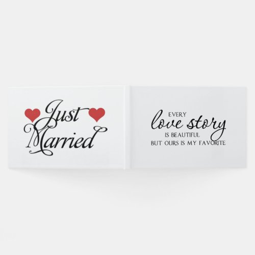 Our Love Story Guest Book