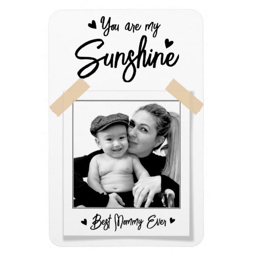 Our Love Story  Hanging Photo  Mom Magnet Gift