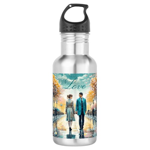Our Love Story is My Favorite Stainless Steel Water Bottle