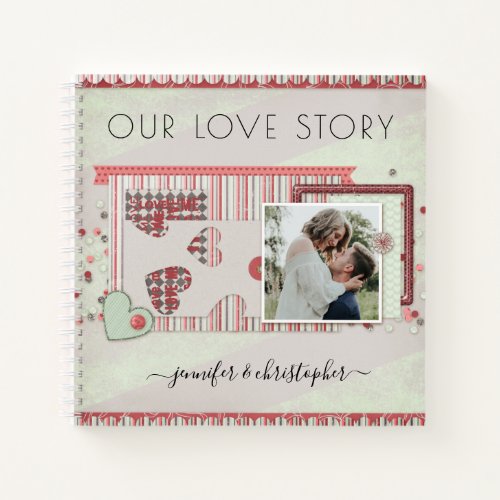 Our Love Story Memories Couples Keepsake Journal