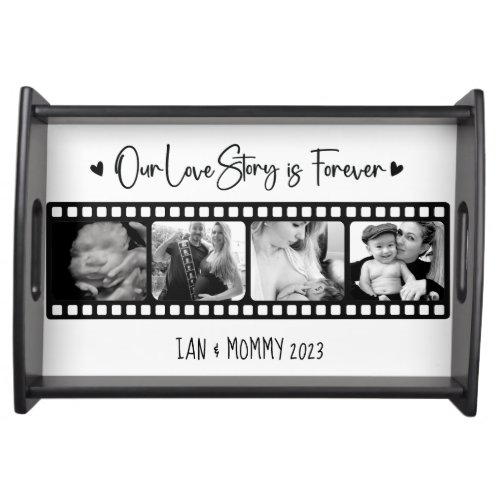 Our Love Story  Mothers Day Serving Tray Gift