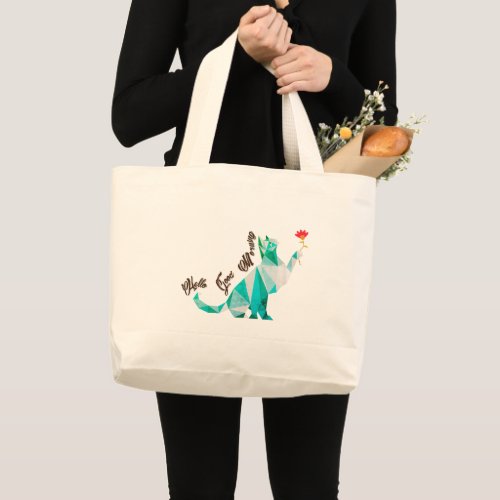 Our Lovely Friend Funky Edition Large Tote Bag