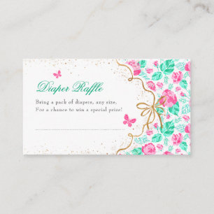 Our Lovely One Baby Shower Enclosure Card