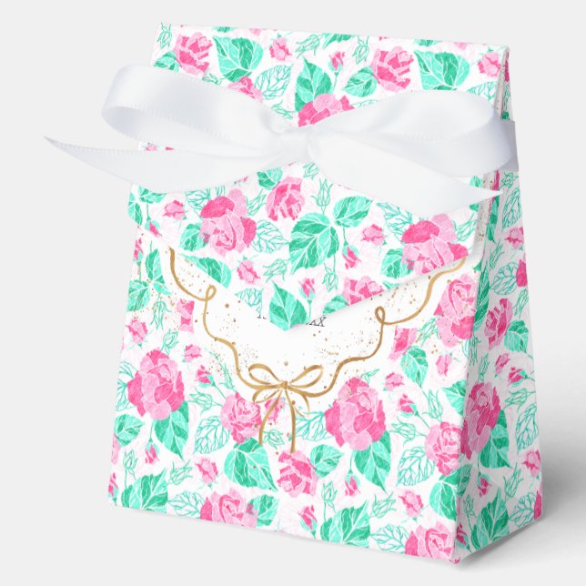 Our Lovely One Baby Shower Favor Boxes (Front)