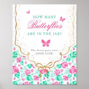 Our Lovely One Baby Shower Game Sign