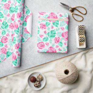 Our Lovely One Baby Shower Wrapping Paper