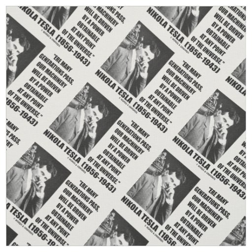 Our Machinery Will Be Driven By A Power Obtainable Fabric