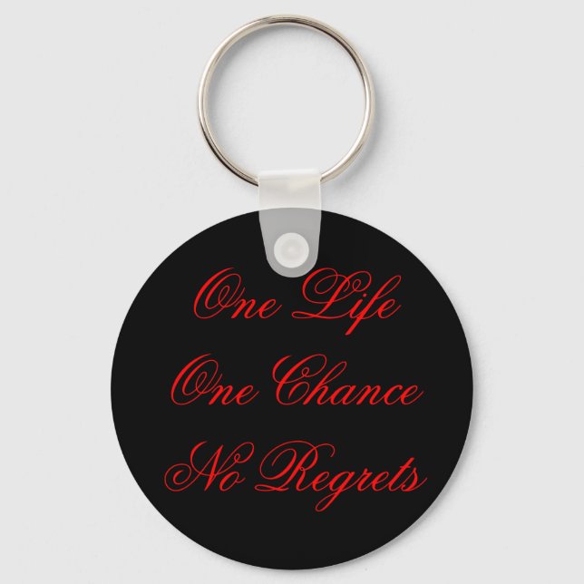 Our Mantra Keychain (Front)