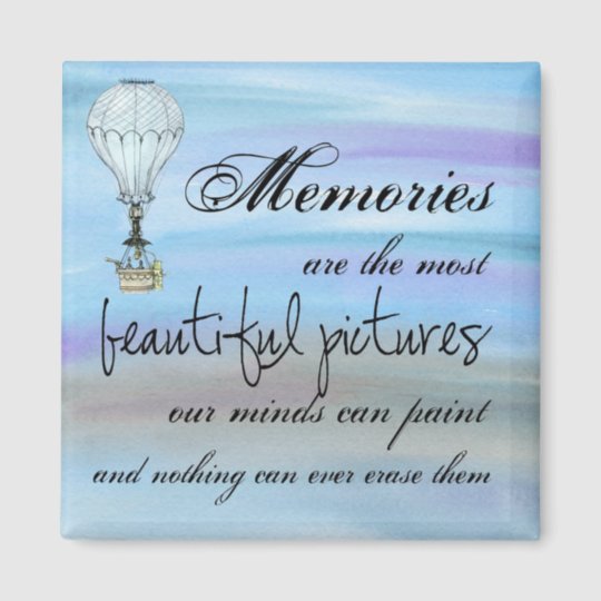 Our Memories 2 Inch Square Magnet | Zazzle.com